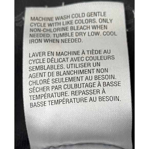 IDEOLOGY HIGH-RISE ACTIVEWEAR CAPRI LEGGING, WOMENS, L, YELLOW GREEN PINK FLORAL - Picture 10 of 10